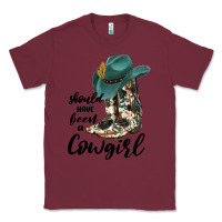 Burgundy Should Have Been A Cowgirl Classic Tee - JahusDesignShop