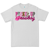 Dove Grey pucker up cowboy Premium Tee - NancyCooperArtShop