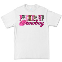 White pucker up cowboy Premium Tee - NancyCooperArtShop