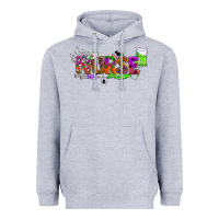 Heather Grey halloween nurse Heavyweight Hoodie - BundleAndBundleShop