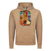 Vintage Coffee Chicken with Chick Vintage Hoodie - Bettercallsaul