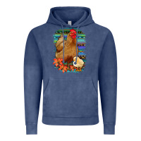 Vintage Denim Chicken with Chick Vintage Hoodie - Bettercallsaul