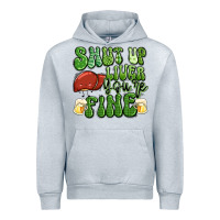 Heather Grey shut up liver you're fine st patricks day Urban Hoodie - Artiststas