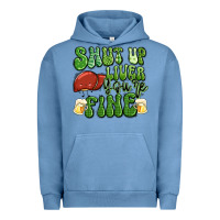 Pigment Pebble Blue shut up liver you're fine st patricks day Urban Hoodie - Artiststas