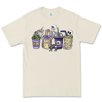 Bone skeleton coffee cups Premium Tee - NancyCooperArtShop