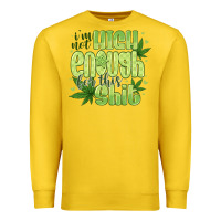 Lemon i'm not high enough for Premium Sweatshirt - CowhideDigitalArt