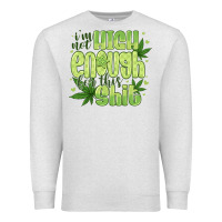 Oatmeal Heather i'm not high enough for Premium Sweatshirt - CowhideDigitalArt