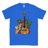 True Royal ,mexican sombrero guitar rose cactus Classic Tee - Artiststas