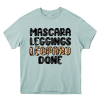 Arona mascara leopard done Heavy Core Tee - MaliasSmallBusiness