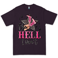 Plum the hell i wont cowgirl Premium Tee - MaliasSmallBusiness