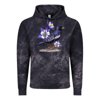 Colorado Lark Mountain Bunting Bird Vintage Hoodie | Teevron