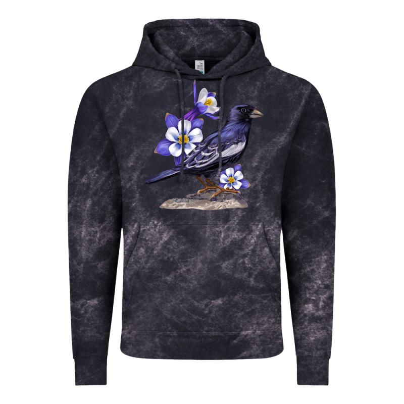 Colorado Lark Mountain Bunting Bird Vintage Hoodie by Bettercallsaul | Teevron