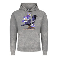 Cloud Rock Colorado Lark Mountain Bunting Bird Vintage Hoodie - Bettercallsaul