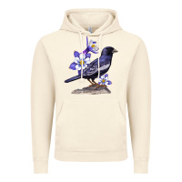 Vintage Artic Colorado Lark Mountain Bunting Bird Vintage Hoodie - Bettercallsaul