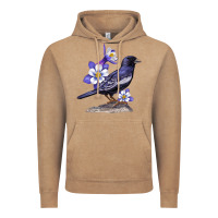 Vintage Coffee Colorado Lark Mountain Bunting Bird Vintage Hoodie - Bettercallsaul
