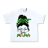 White Lucky Mama Urban Heavy Tee - Bettercallsaul