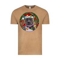 Vintage Camel Christmas Pitbull Vintage Tee - RanaPortraitStore