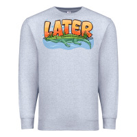 Heather Grey Later Premium Sweatshirt - CowhideDigitalArt