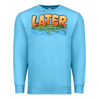 Ocean Blue Later Premium Sweatshirt - CowhideDigitalArt