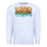 White Later Premium Sweatshirt - CowhideDigitalArt