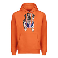 Carrot English Dog Premium Hoodie - RanaPortraitStore