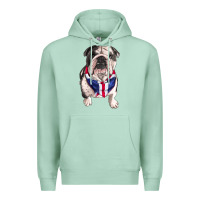 Seafoam English Dog Premium Hoodie - RanaPortraitStore