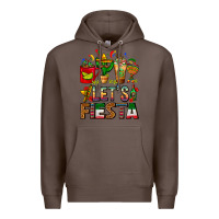 Coffee Let's Fiesta Mexico Coffee Cups With Cactus Premium Hoodie - FaDigitalArtStudio