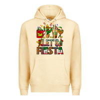 Pina Colada Let's Fiesta Mexico Coffee Cups With Cactus Premium Hoodie - FaDigitalArtStudio