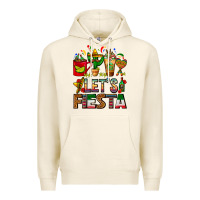 Tofu Let's Fiesta Mexico Coffee Cups With Cactus Premium Hoodie - FaDigitalArtStudio