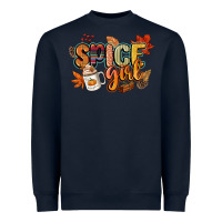Navy spice girl Heavyweight Sweatshirt - CowGirlArtShop