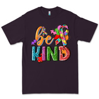 Plum autism be kind Premium Tee - NancyCooperArtShop
