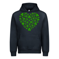 Navy shamrock heart Urban Hoodie - Artiststas