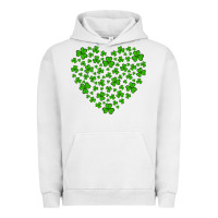 Pigment Lunar Rock shamrock heart Urban Hoodie - Artiststas