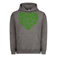 Pigment Tornado shamrock heart Urban Hoodie - Artiststas