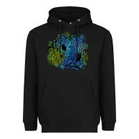Black halloween patch  3 Heavyweight Hoodie - BundleAndBundleShop