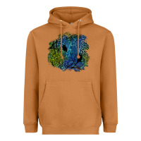 Meerkat halloween patch  3 Heavyweight Hoodie - BundleAndBundleShop