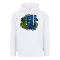 White halloween patch  3 Heavyweight Hoodie - BundleAndBundleShop