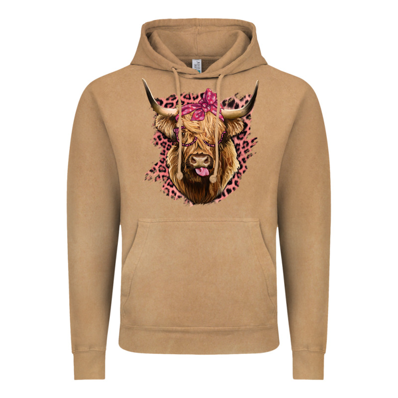 Highland Cow Vintage Hoodie by Bettercallsaul | Teevron