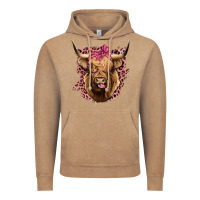 Vintage Coffee Highland cow Vintage Hoodie - Bettercallsaul