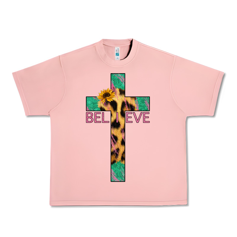 Believe Cross Urban Heavy Tee by Bettercallsaul | Teevron