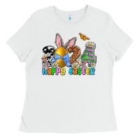 White 2024 Happy Easter Ladies Tee - NancyCooperArtShop
