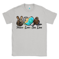 Moon Dust Peace Love Sea Lion Classic Tee - LillyAllenDesigns