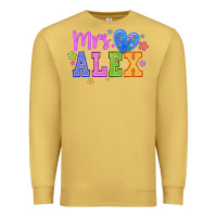 Antique Gold mrs Premium Sweatshirt - CowhideDigitalArt