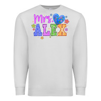Dove Grey mrs Premium Sweatshirt - CowhideDigitalArt