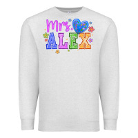 Oatmeal Heather mrs Premium Sweatshirt - CowhideDigitalArt