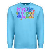 Ocean Blue mrs Premium Sweatshirt - CowhideDigitalArt