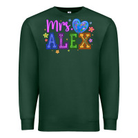 Sports Green mrs Premium Sweatshirt - CowhideDigitalArt