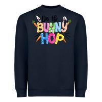 Navy do the bunny hop easter Heavyweight Sweatshirt - CowGirlArtShop