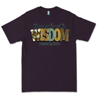 Plum she speaks with wisdom proverbs 31 26 Premium Tee - NancyCooperArtShop