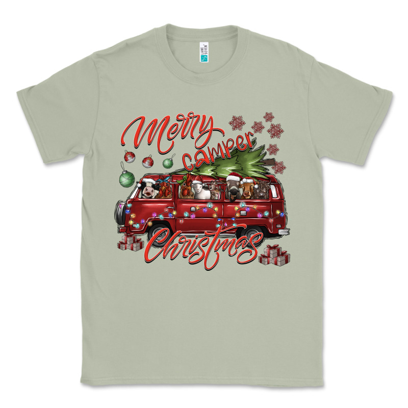 Merrycamperchristmas Classic Tee by SublimationCraftShop | Teevron